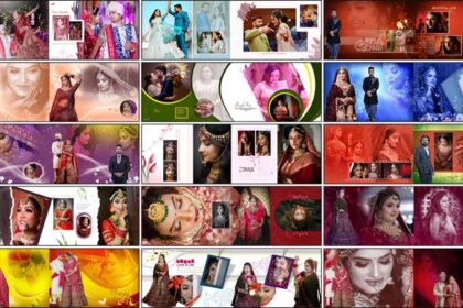 15 Free Wedding Album 12x36 DM Design PSD for Photographers