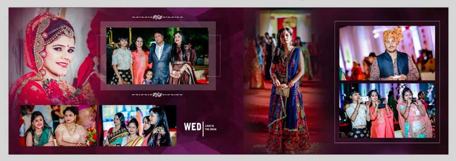 12x36 wedding album design 2025 free download