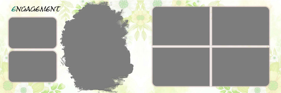 Engagement Moments 12x36 Album PSD Templates Free Download Engagement Moments 12x36 Album PSD Templates