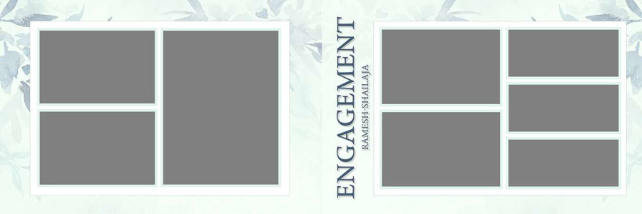 Engagement Moments 12x36 Album PSD Templates Free Download Engagement Moments 12x36 Album PSD Templates