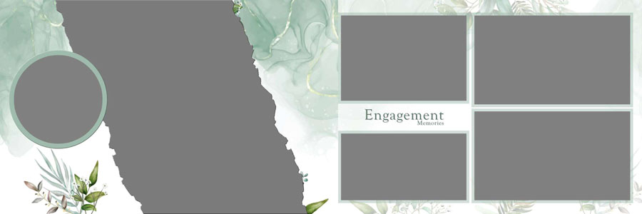 Engagement Moments 12x36 Album PSD Templates Free Download Engagement Moments 12x36 Album PSD Templates