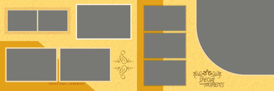 Haldi Ceremony 12x36 Album PSD Templates Free Download Haldi Ceremony 12x36 Album PSD Templates