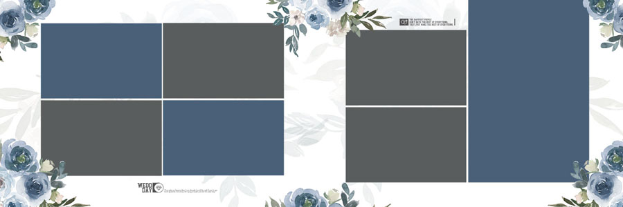 Latest Floral Wedding Album PSD 12x36 Designs 2025