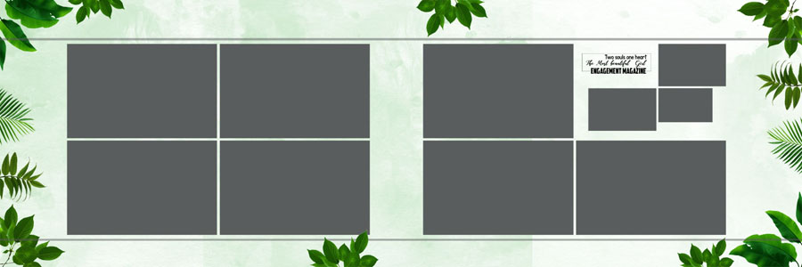 Latest Floral Wedding Album PSD 12x36 Designs 2025