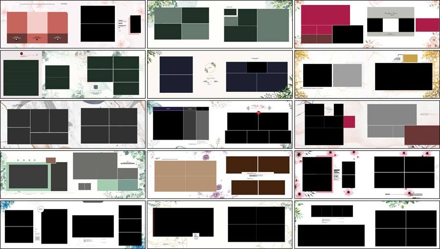 20 High Quality Tintone Floral 12x36 PSD Designs 20 High Quality Tintone Floral 12x36 PSD Designs