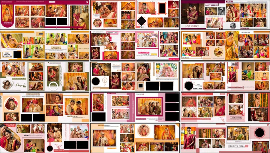 30 Creative 12x36 Wedding Album PSD Templates 2025 Creative 12x36 Wedding Album PSD Templates 2025