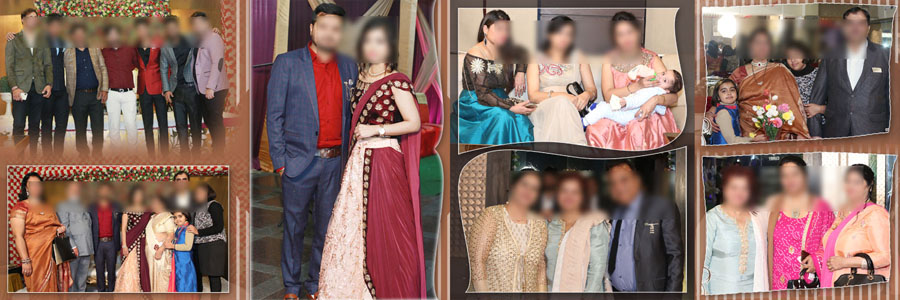 12x36 reception album PSD template — sequence of candid moments