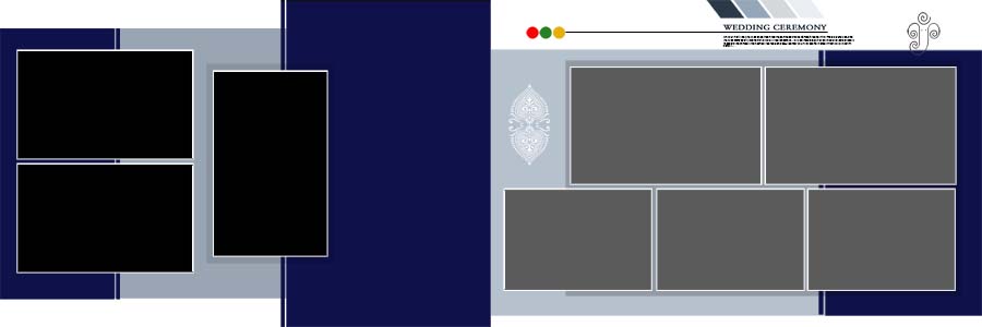 Elegant 12x36 Wedding Album Design PSD Layouts Free Download