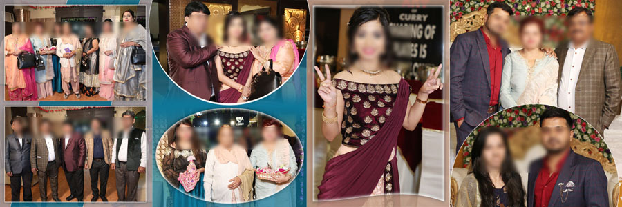 professional wedding reception album design psd template
