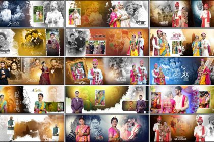 20 Marathi Wedding Album Design PSD 12×36 Templates 2026