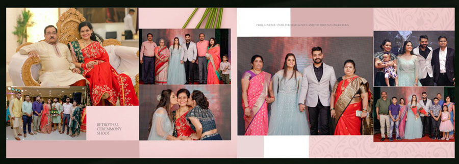12x36 album PSD template for Indian wedding photos