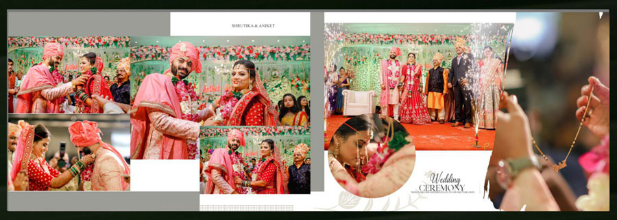 Free 12x36 wedding album PSD design template